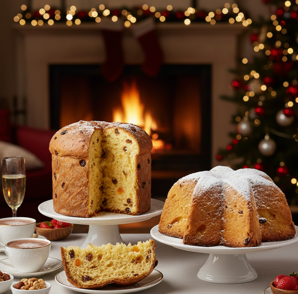 🍞 Delicias Navideñas Sin Gluten: Panettone y Pandoro, ¡La Tradición que Todos Pueden Disfrutar!
